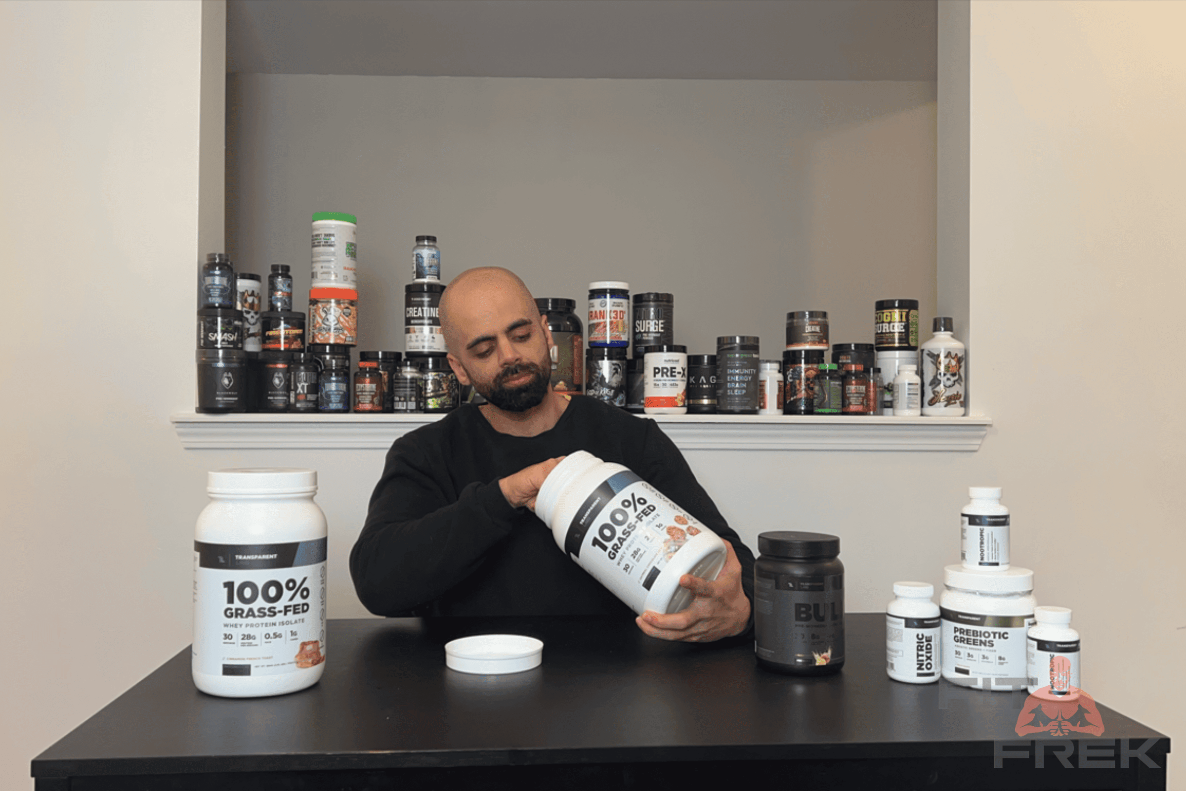 Transparent Labs, Grass Fed Whey Protein Isolate, Review Test Nader (4)