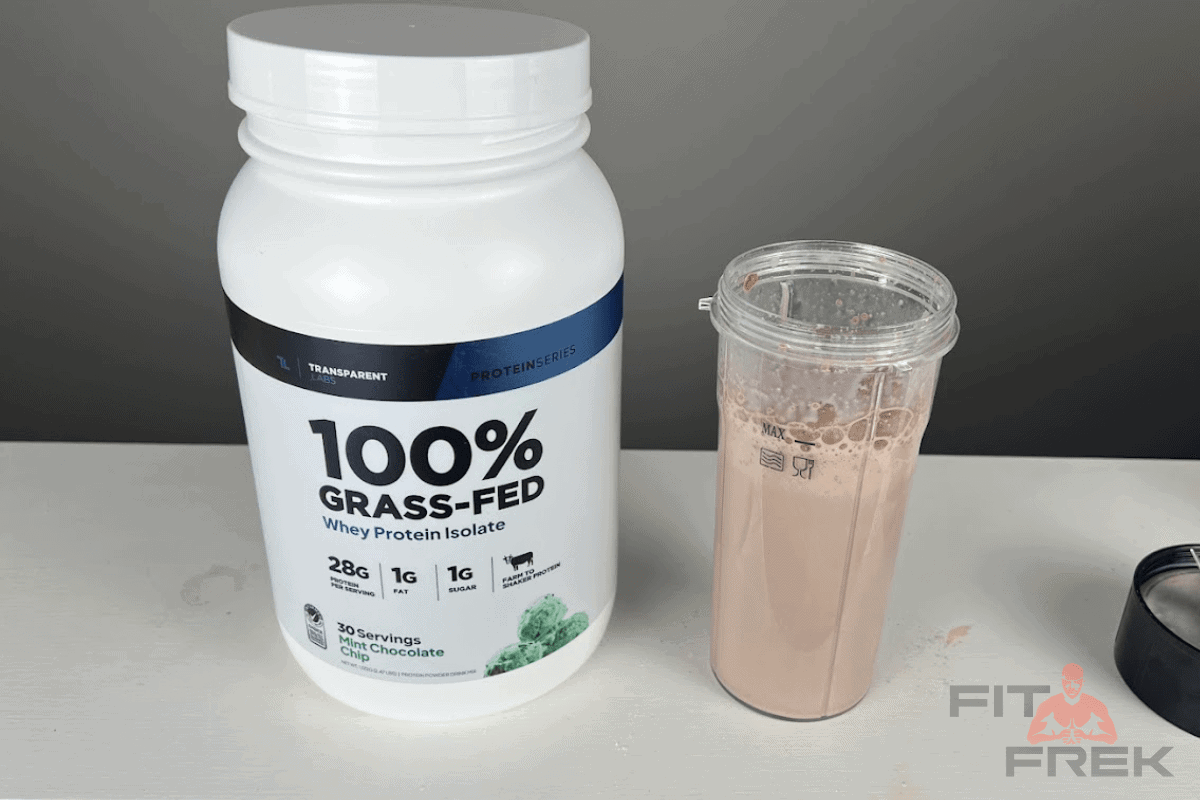 Mint Chocolate Chip, Milk Test, TL Whey Protein