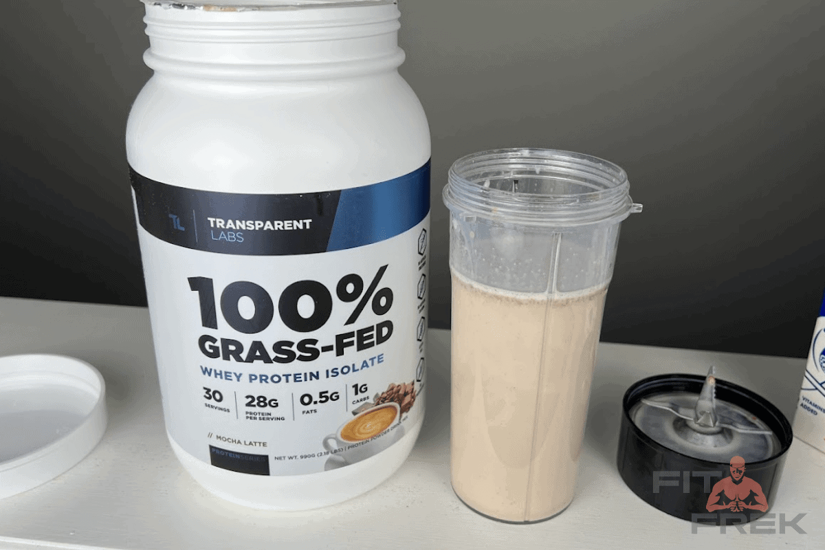 Mocha Latte, Milk Test, TL Whey Protein (2)