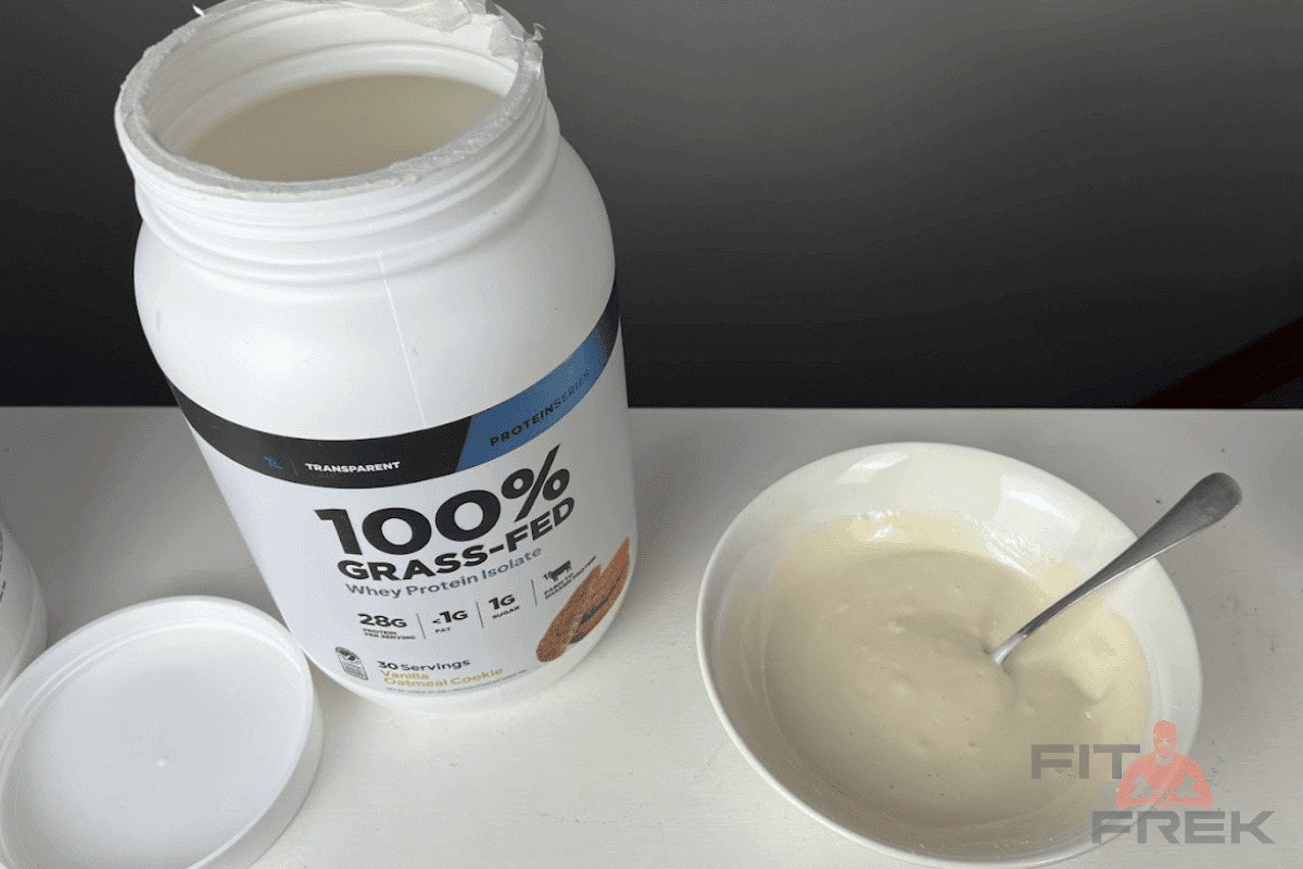 Vanilla Oatmeal Cookie, Yogurt Test, TL Whey Protein
