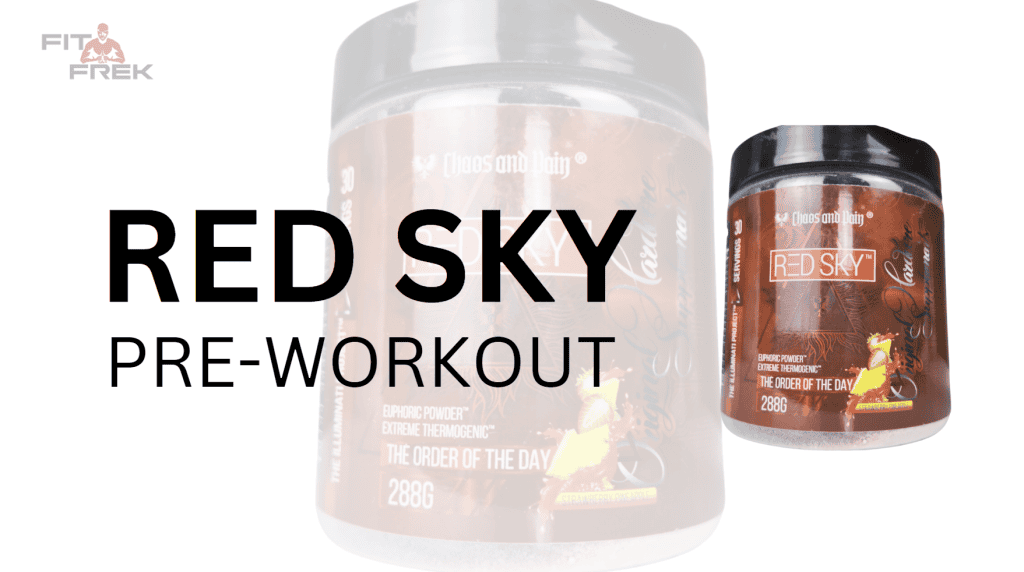 Red Sky Fat Burner Review: 400mg Caffeine, DMHA, And Sweating Buckets