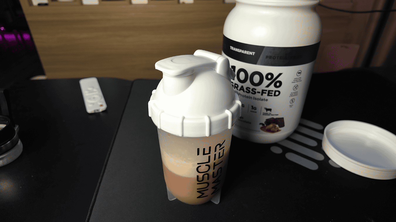 salted caramel transparent labs protein flavor test (3)
