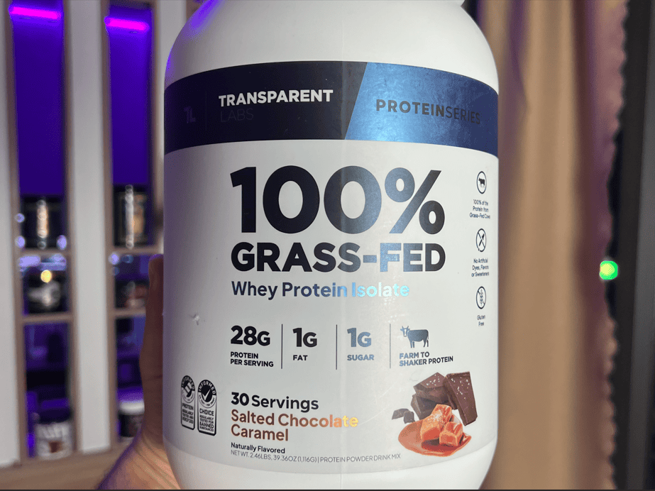 salted chocolate caramel tl transparent labs protein