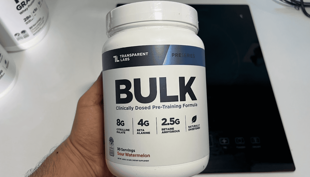 Transparent Labs Bulk Pre Workout