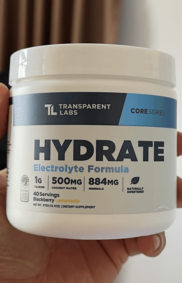 Transparent Labs Hydrate