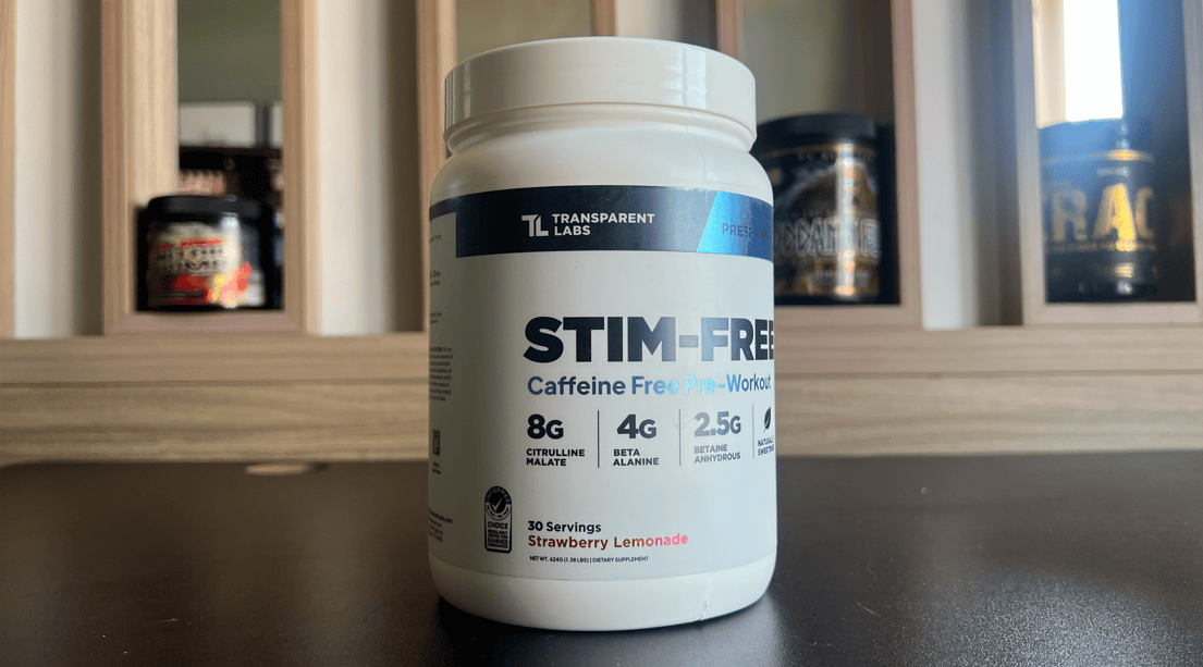 strawberry lemonade transparent labs bottle